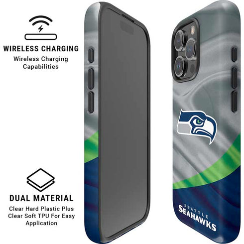NFL Seattle Seahawks iPhone 16 Pro Magsafe Impact Case